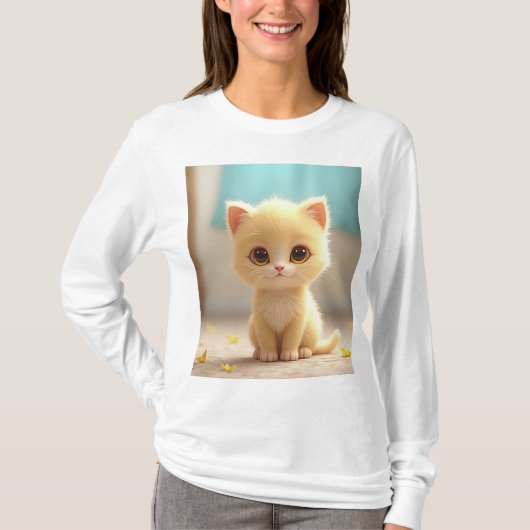 Katze T-Shirt (Vorderseite)
