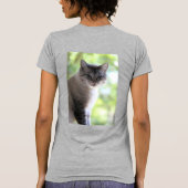 Katze T-Shirt (Rückseite)