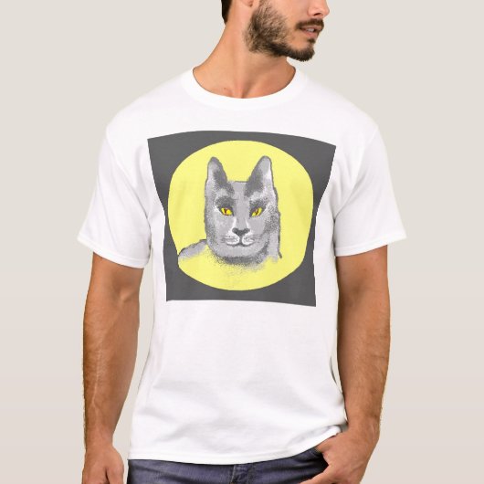 Katze T-Shirt (Vorderseite)