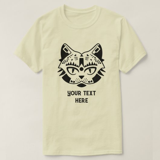 Katze T-Shirt (Design vorne)