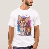 Katze T-Shirt (Vorderseite)