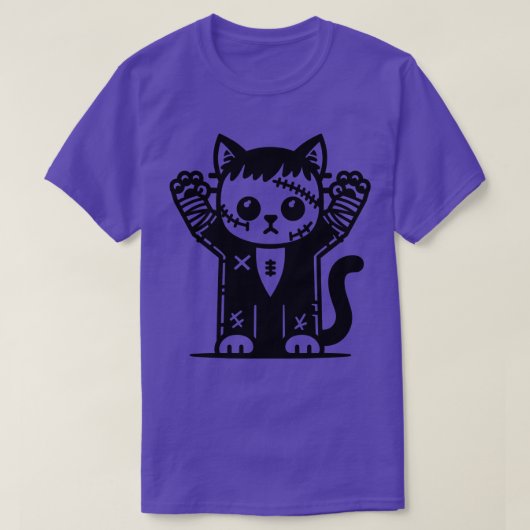Katze T-Shirt (Design vorne)