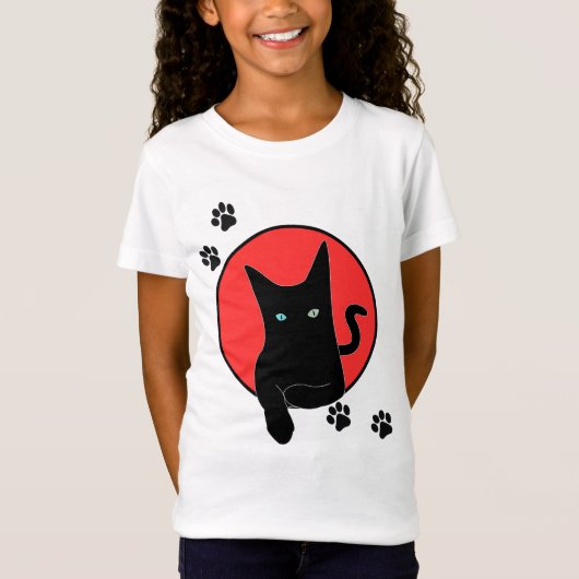 Katze T-Shirt (Vorderseite)