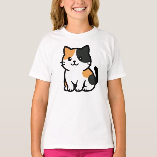 Katze T-Shirt (Vorderseite)