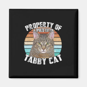 Katze Tab Lustige Katzenliebhaber-Geschenke Für Mä Magnet