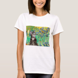 Katze (Tabby 2) - Irises T-Shirt