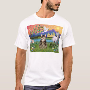 Katze -(Tabby) - Fantasieland T-Shirt