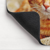 Katze, Tabby, Natur Mousepad (Ecke)