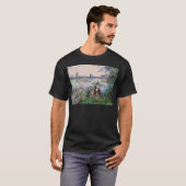 Katze (Tabelle 2) - An der Seine T-Shirt (Vorne ganz)
