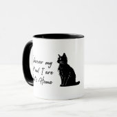 Katze Tasse (Vorderseite Links)