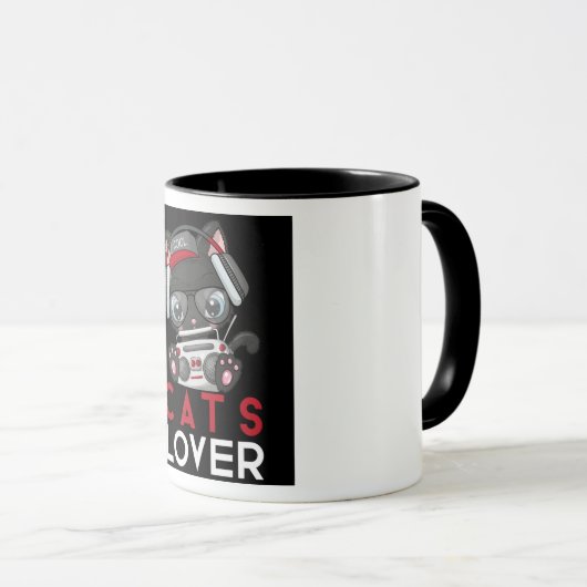 Katze Tasse (VorderseiteRechts)