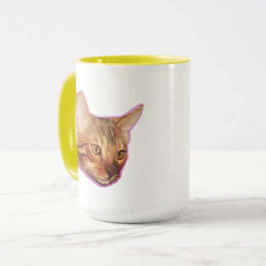 Katze Tasse (Vorderseite Links)