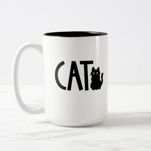 Katze Tasse (Links)