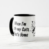 Katze Tasse (Vorderseite Links)