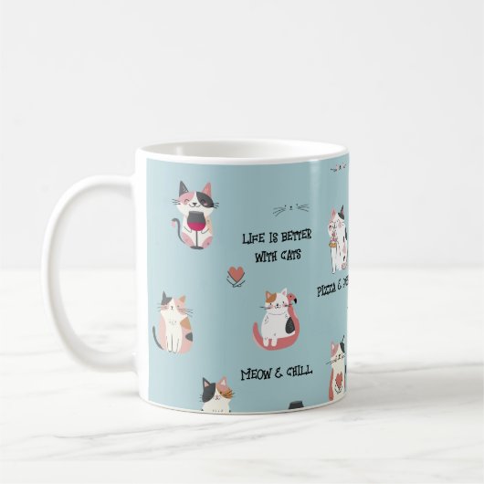 Katze Tasse (Links)
