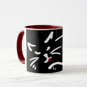 Katze Tasse (Vorderseite Links)