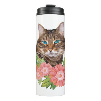 Katze Thermosbecher