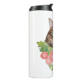 Katze Thermosbecher (Nach links gedreht)