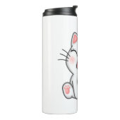 Katze Thermosbecher (Nach links gedreht)