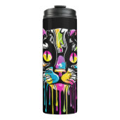 Katze Thermosbecher (Vorderseite)