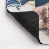 Katze, Tier, Haustiere Mousepad (Ecke)