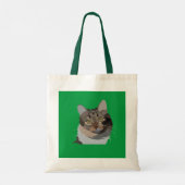 Katze Tier Katze Lover Tragetasche (Rückseite)