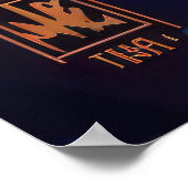 Katze Tier Portrait Malerei Art: Poster (Ecke)