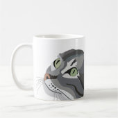 Katze Tieraugen Haustier Kaffeetasse (Links)