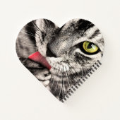 Katze Tierportrait-68667 Notizblock (Rückseite)