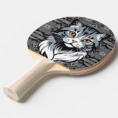 Katze Tischtennis Schläger (Vorderseite)