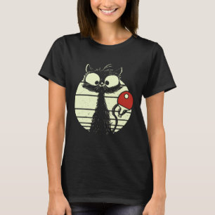 Katze Tischtennis Tischtennis Spieler Katze Katze T-Shirt