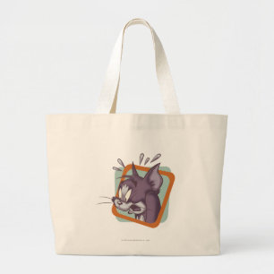 Katze Toms Scaredy Jumbo Stoffbeutel