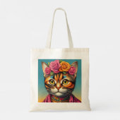 Katze Tote Tasche! Tragetasche (Rückseite)