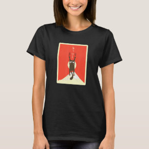 Katze Tränen Landschaft Mt Fuji Hintergrund Japani T-Shirt