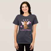Katze Tri-Blend Shirt (Vorderseite voll)