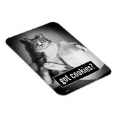 Katze trinkt Milch von Jug Magnet (Rechte Seite)