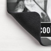 Katze trinkt Milch von Jug Mousepad (Ecke)