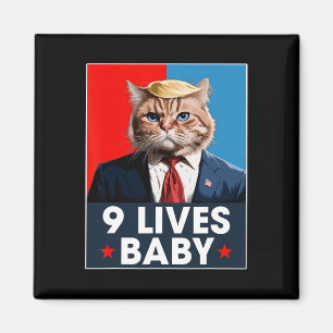 Katze Trump 9 Leben Durch Lustige Abstimmung Für T Magnet