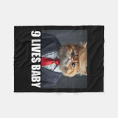 Katze Trump 9 Lebt Baby Men Women Fleecedecke (Vorderseite (Horizontal))