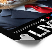 Katze Trump 9 Lives Baby _2 Poster (Ecke)