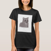 Katze  Tsk Tsk T-Shirt (Vorderseite)