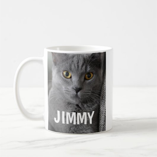 KATZE TYPOGRAPHIE INDIVIDUELLE KAFFEETASSE (Links)
