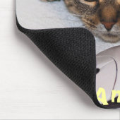 Katze u. Maus Mousepad (Ecke)