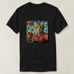 Katze UFO Selfie: Geschenk vom Kitten #05 T-Shirt