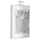 Katze, unbekannter Künstler Flachmann (Rechts)