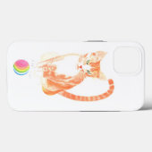 Katze und Ball Case-Mate iPhone Hülle (Rückseite (Horizontal))