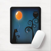 Katze und Ballon Mousepad (Mit Mouse)