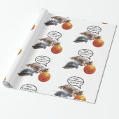 KATZE UND BASKETBALL GESCHENKPAPIER (Ungerollt)