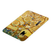 Katze und Baum des Lebens Magnet (Linke Seite)