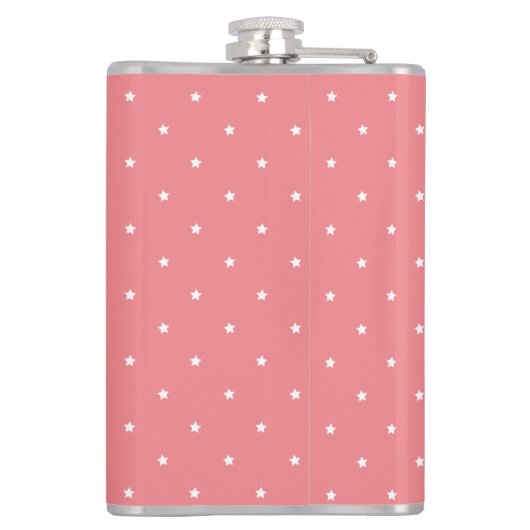 Katze und Blume Flachmann (Rückseite)